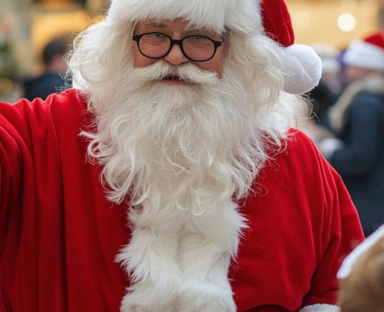 santa claus for rent inside mall