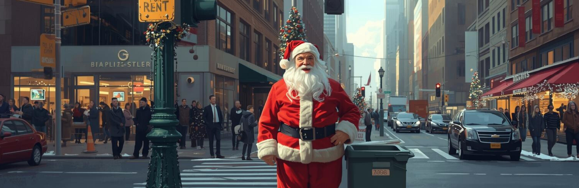 santa claus for rent outside