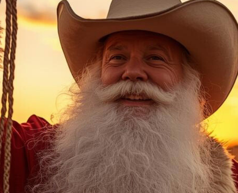 santa claus in east texas